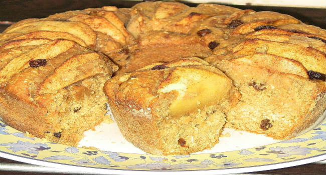 Torta Vegan di mele