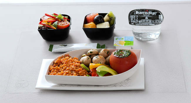 menu veg a bordo