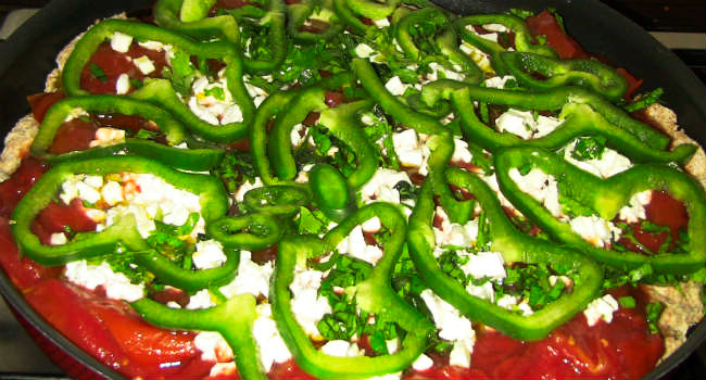 Pizza Vegan con peperoni