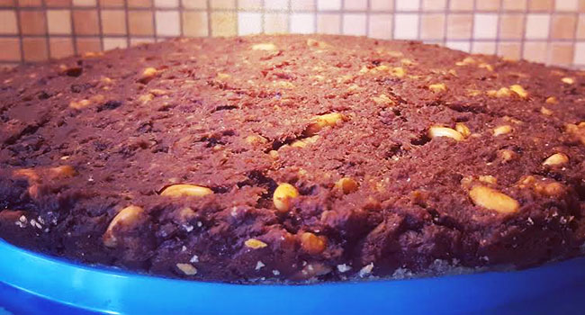 Torta di pane vegana