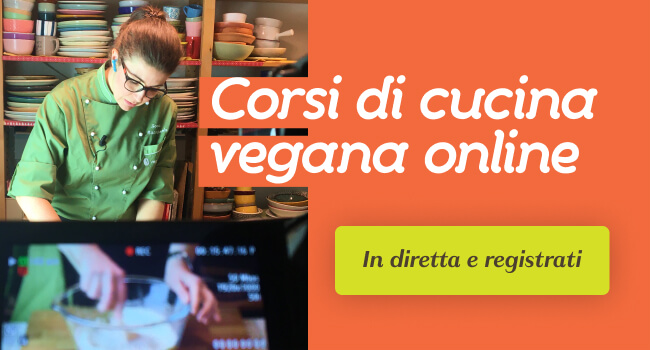 Corsi di cucina vegana online