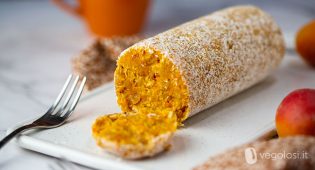 Dolci vegani senza cottura albicocche e mandorle